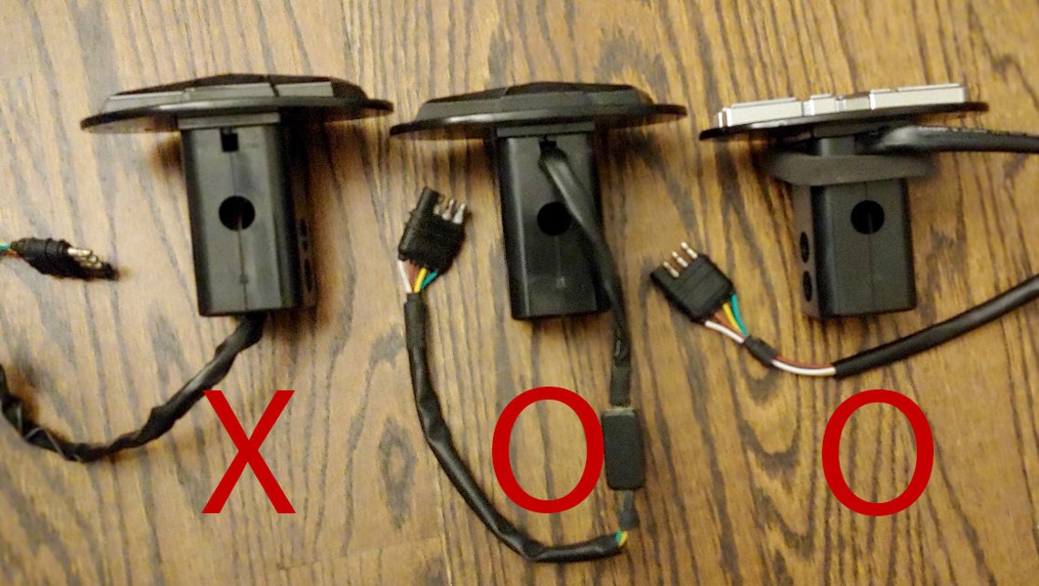 Autogem LED Light Hitch Receiver Covers Officially Licensed Etsy