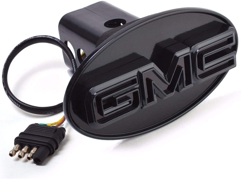GMC Hitch Cover LED Light Hitch Receiver Covers Compatible Etsy