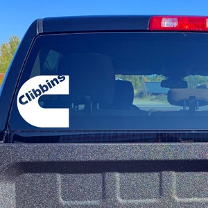 Clibbins Cummins-stickers - GOBBLESS / CLIBBINS / HOSS