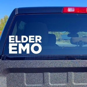 Elder Emo Decals / Stay Emo / Defend Pop Punk / Make Pop-Punk Great Again - High Quality Weatherproof Oracal 651 Emo & Pop-Punk Decals