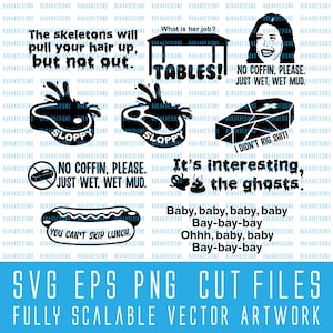 Ich denke, du solltest sie verlassen SVG EPS Vektorgrafik / ITYSL / Blatt #5 (Tische, Sloppy Steaks, I Didn't Rig Sh #t, You Can't Sprung Lunch, etc.)