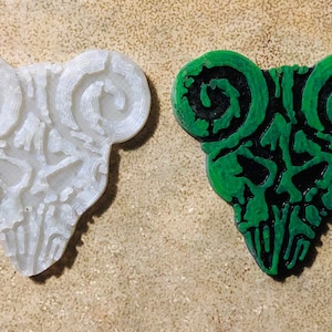 The Pick of Destiny Glow-in-the-dark 3D printed guitar pick / Durable 100% Infill / Tenacious D imagem 6