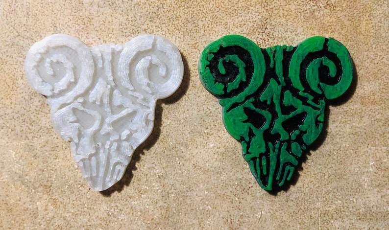 The Pick of Destiny Glow-in-the-dark 3D printed guitar pick / Durable 100% Infill / Tenacious D imagem 6