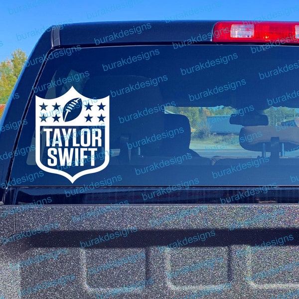 Taylor Swift's Boyfriend's Team's Biggest Fan / Travis Kelce / NFL Football / Swiftie / T Swift - Large, High Quality Oracal 651 Decals