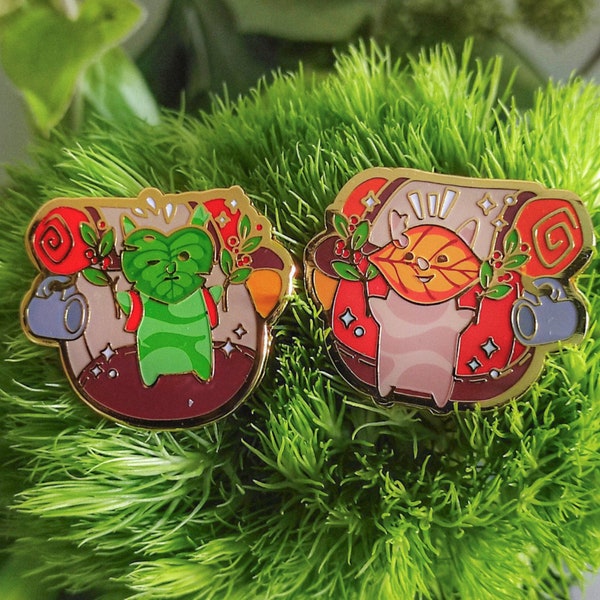 Backpack Korok Buddies • Gold Enamel Pin • Totk • Botw • Zelda (PRE-ORDER)