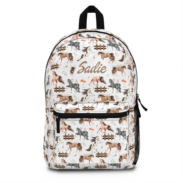 Horse Backpack Etsy