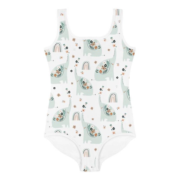 Girl Dinosaur Bathing Suit Etsy