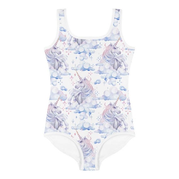 unicorn bathing suit 5t