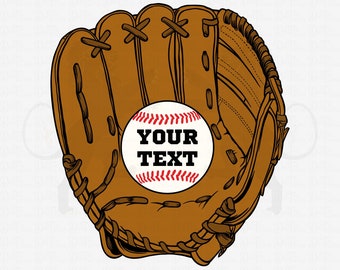 Baseball Name Svg, Baseball Svg, Baseball Clipart, Baseball Cricut, Baseball Glove Svg, Baseball Cut file, Baseball Shirt Svg, Template Svg