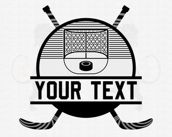 Ice Hockey Name Svg, Ice Hockey Ball Svg, Ice Hockey Svg, Hockey Svg, Hockey Clipart, Hockey Stick Svg, Hockey Vector, Hockey Shirt Svg Png