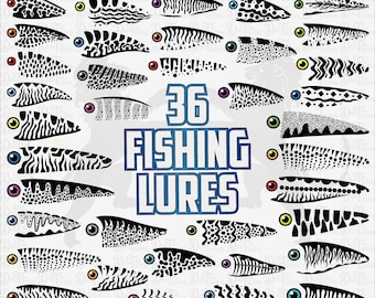 Fishing Lure Svg, Lure Svg Print, Fishing Lure Pattern Svg, Fishing Lure Tumbler Svg, Fishing Lure Vector, Fishing Lure Clipart Cricut Png