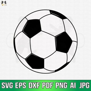 Soccer Svg, Soccer Ball Svg, Soccer Ball Vector, Soccer Ball Cricut, Soccer Ball Cutfile, Soccer Player Svg, Soccer Clipart, Soccer Team Svg