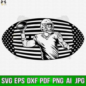 Fußballspieler Svg, Football Svg, Football Clipart, Football Cricut, Football Glove Svg, Football Cut File, Football Shirt Svg, Football