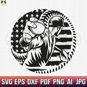 Baseball Player Svg, Baseball Svg, Baseball Clipart, Baseball Cricut, Baseball Glove Svg, Baseball Cut file, Baseball Shirt Svg, Baseball