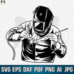 Welder Svg, Welding Svg, Welder Clipart, Welder Cricut, Welder Cutfile, Welder Shirt, Iron Worker Svg, Welder Png, Welding Clipart Png Pdf