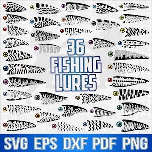 Fishing Lure Svg, Lure Svg Print, Fishing Lure Pattern Svg, Fishing Lure Tumbler Svg, Fishing Lure Vector, Fishing Lure Clipart Cricut Png
