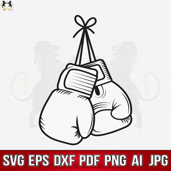 Guantes de boxeo Svg, Boxeo Svg, Guantes de boxeo Clipart, Guantes de boxeo Cricut, Guantes de boxeo Archivo de corte, Clipart de boxeo, Camisa de boxeo Png Pdf Dxf