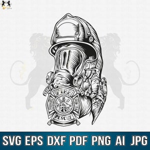 US Firefighter Svg, Fireman Svg, Fireman Dad Svg, Firefighter Clipart, Firefighter Cricut, Firefighter Shirt Svg, Firefighter Cutfile Pdf