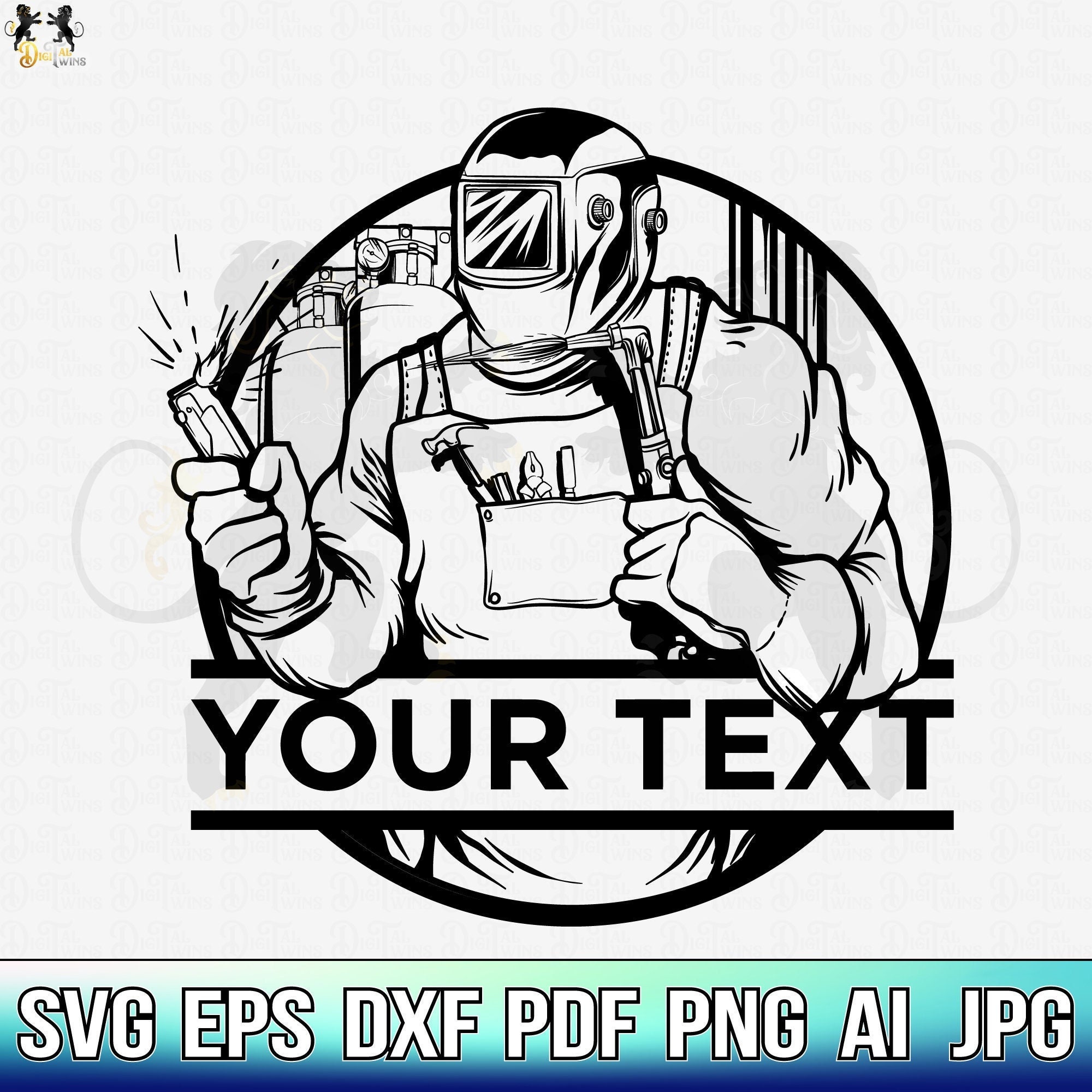 Welder Name Frame Svg Welding Svg Welder Clipart Welder Etsy UK