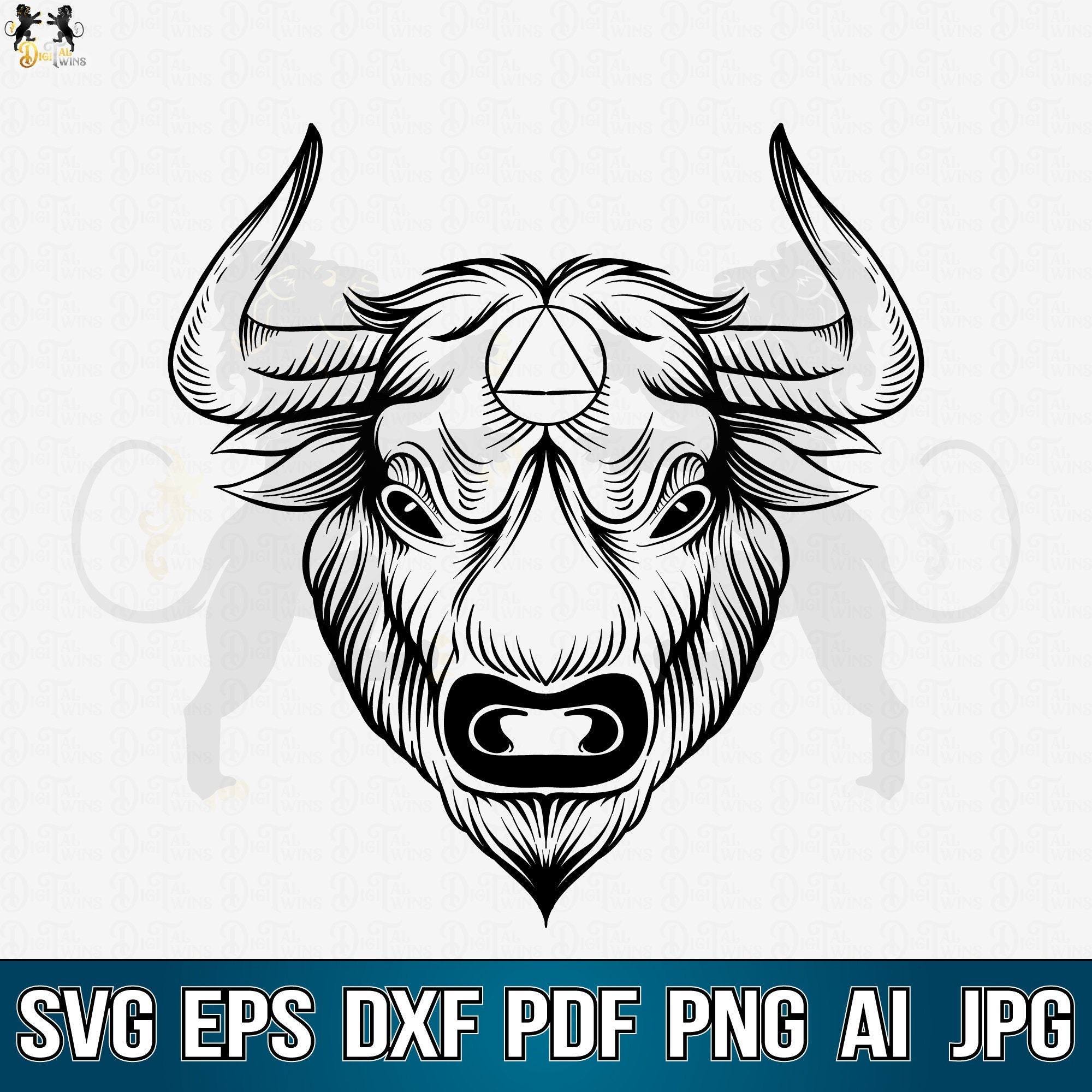 Bull Svg, Bull Clipart, Bull Vector, Bull Cut File, Bull Shirt, Bull ...