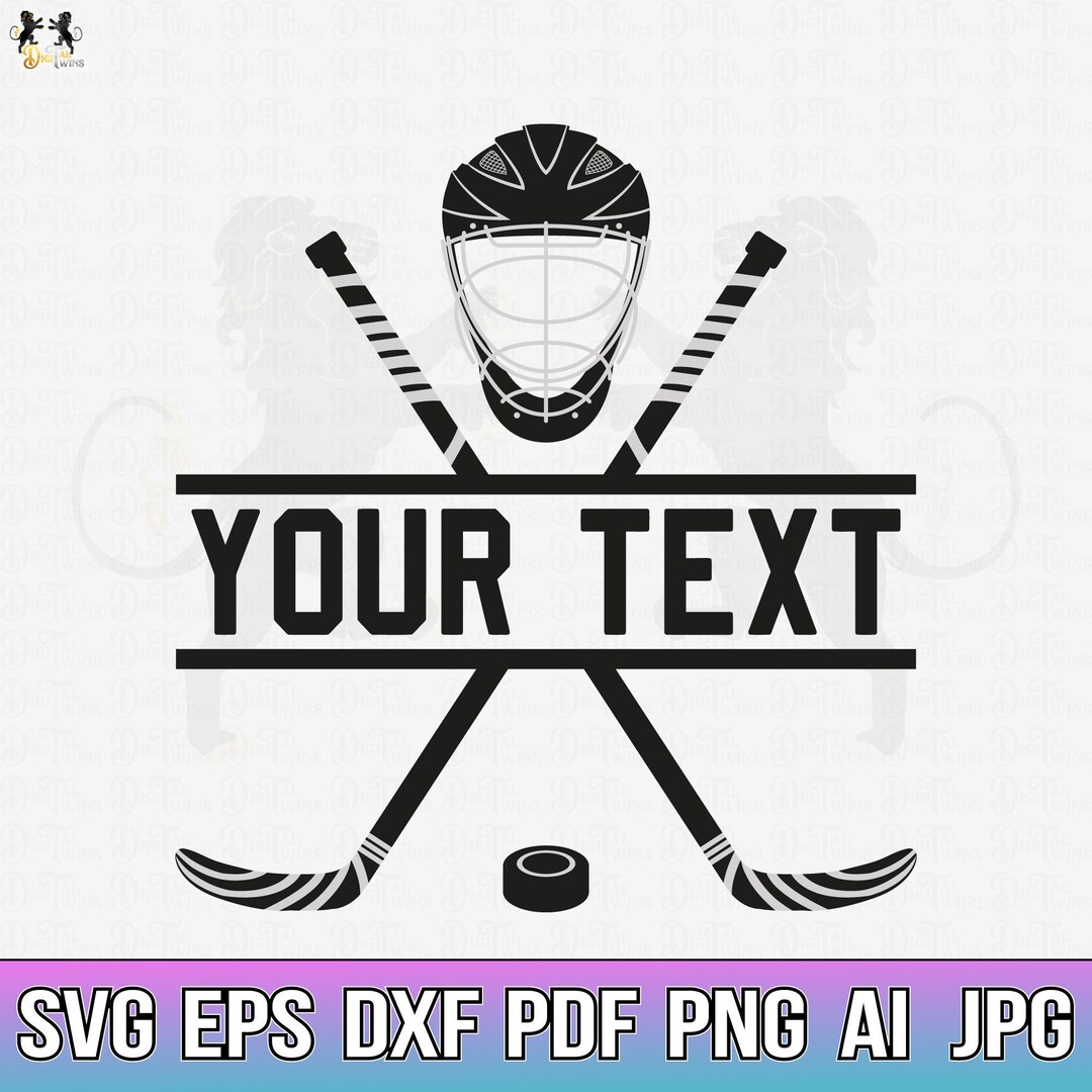 Ice Hockey Name Svg Ice Hockey Ball Svg Ice Hockey Svg Etsy