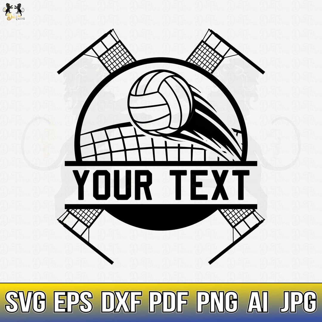 Volleyball Name Svg, Volleyball Ball Svg, Volleyball Ball Vector