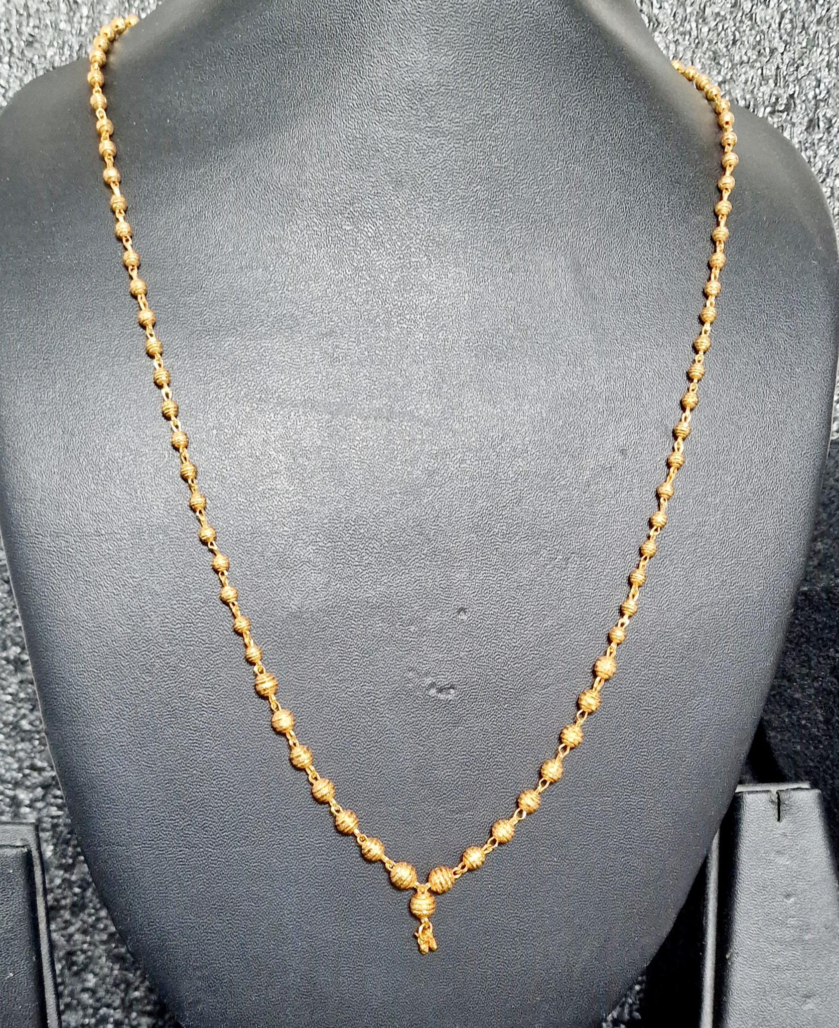 COLLANA CHOKER ORO INDIANO MANGALSUTRA CATENE KAPA GIOIELLI ba11 COLLANA CHOKER ORO INDIANO MANGALSUTRA CATENE KAPA GIOIELLI ba11
