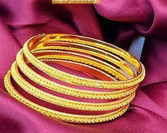 kapa Indian gold plated bangles bracelets real looking