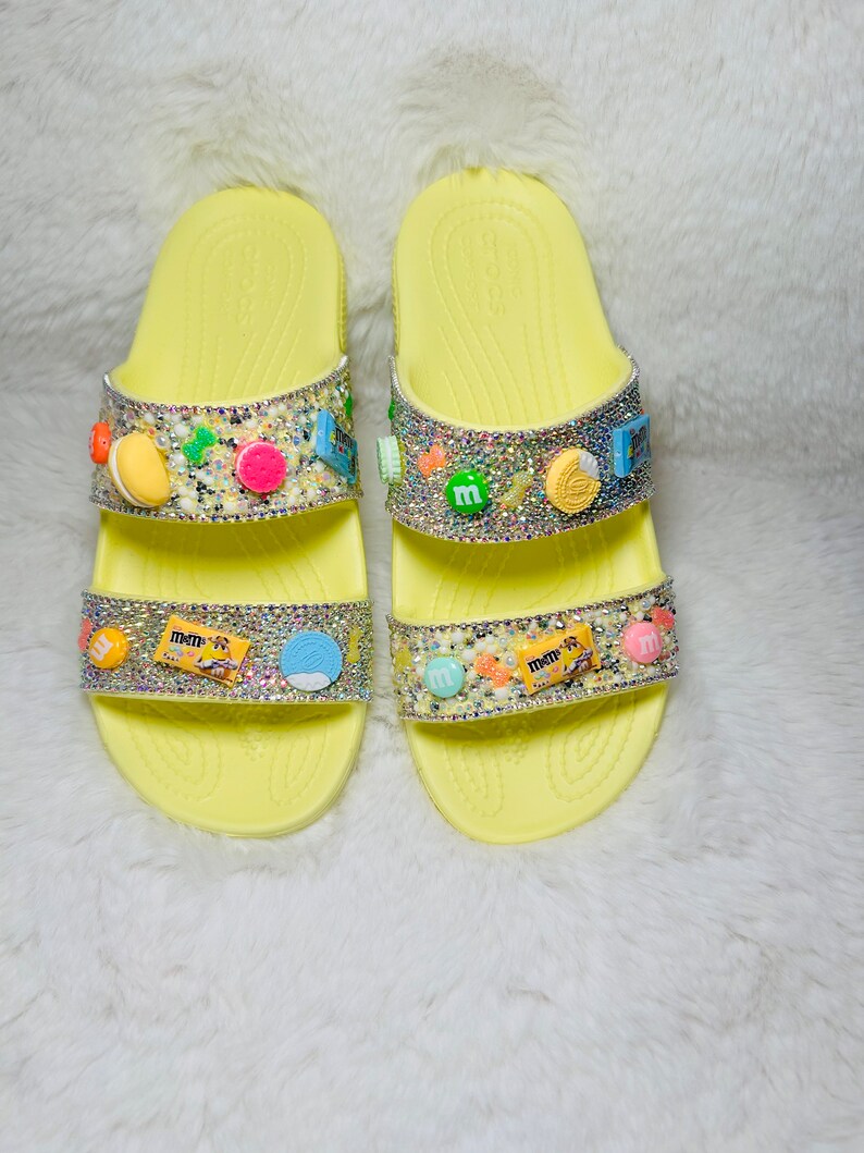 custom croc slides