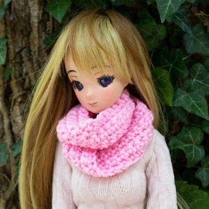 Smart Doll Zubehör - Häkeln Chunky Infinity-Schals