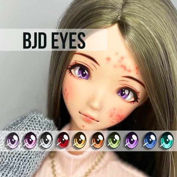 A GRADE 16 MM Smart Doll Follow-me Eyes: Semi-Real Style