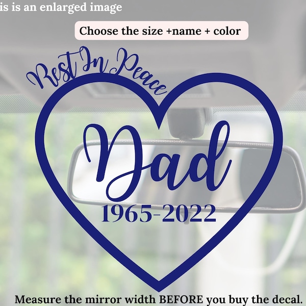 Mom in Heaven Car Decal - Etsy