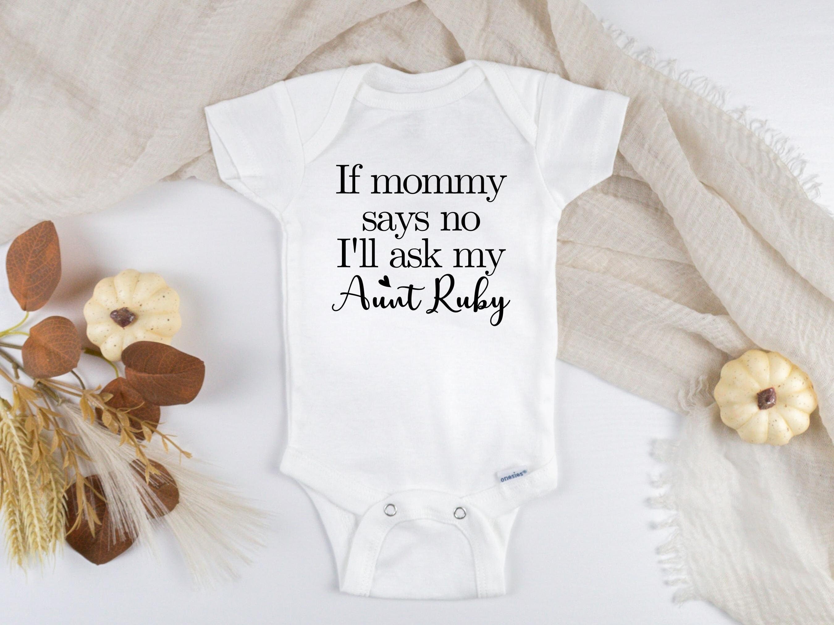 Customized Mommy Onesies Aunties Bestie Onesie for Best Friend
