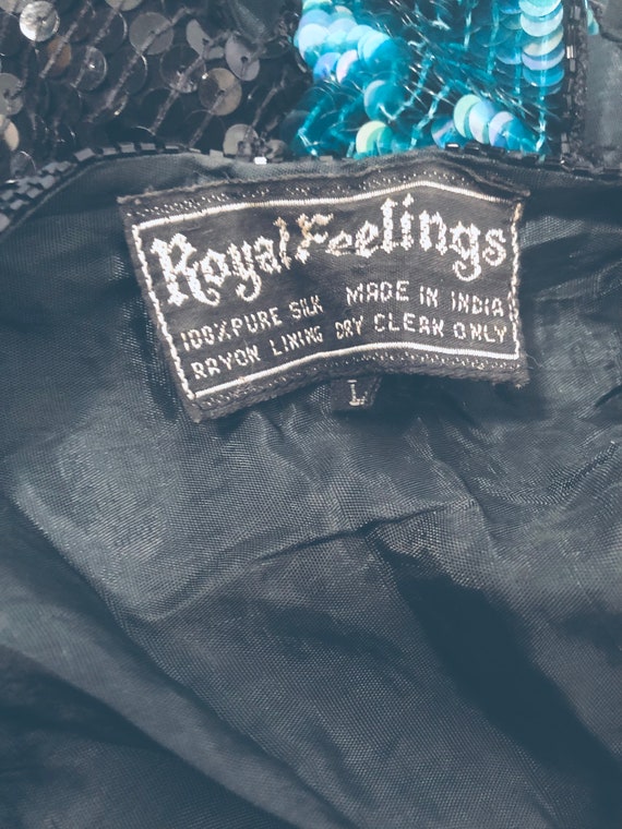 Royal Feelings Vintage sequin top - image 6