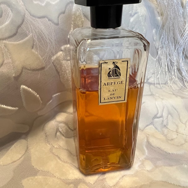 Lanvin Arpege perfume vintage bottle very full