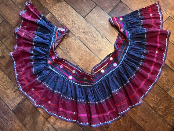 Vintage Banjara mirror skirt tribal fusion Bellyd… - image 1