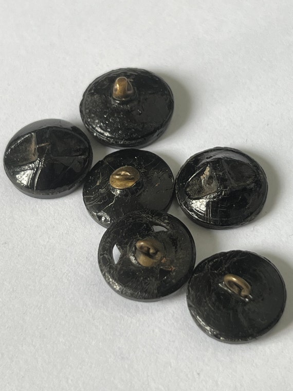 Antique glass Victorian era button lot glass antique … - Gem