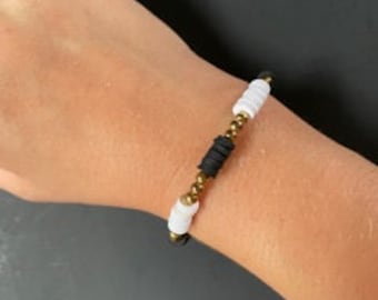 Black and white Zebra Bracelet