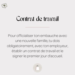 Contrat de travail CDI Année incomplète Assistante Maternelle image 2