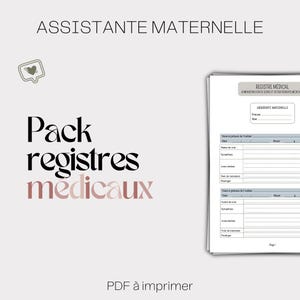 Medical records package - Administration of medical care and treatments - Childminder