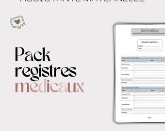 Medical records package - Administration of medical care and treatments - Childminder