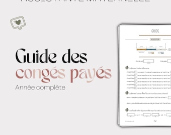 Guide to Paid Leave - Full Year - Childminder