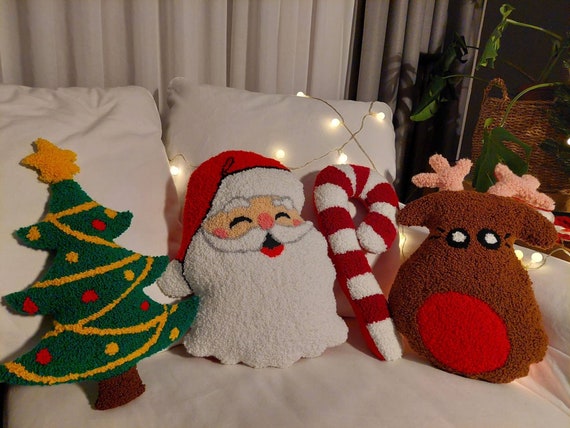 Shaped Santa Pillow