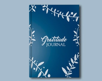 Easy Gratitude Journal,  Daily Diary, Healing Journal, Anxiety Journal, Mindfulness Journal, Positivity Journal, Self Care Journal,