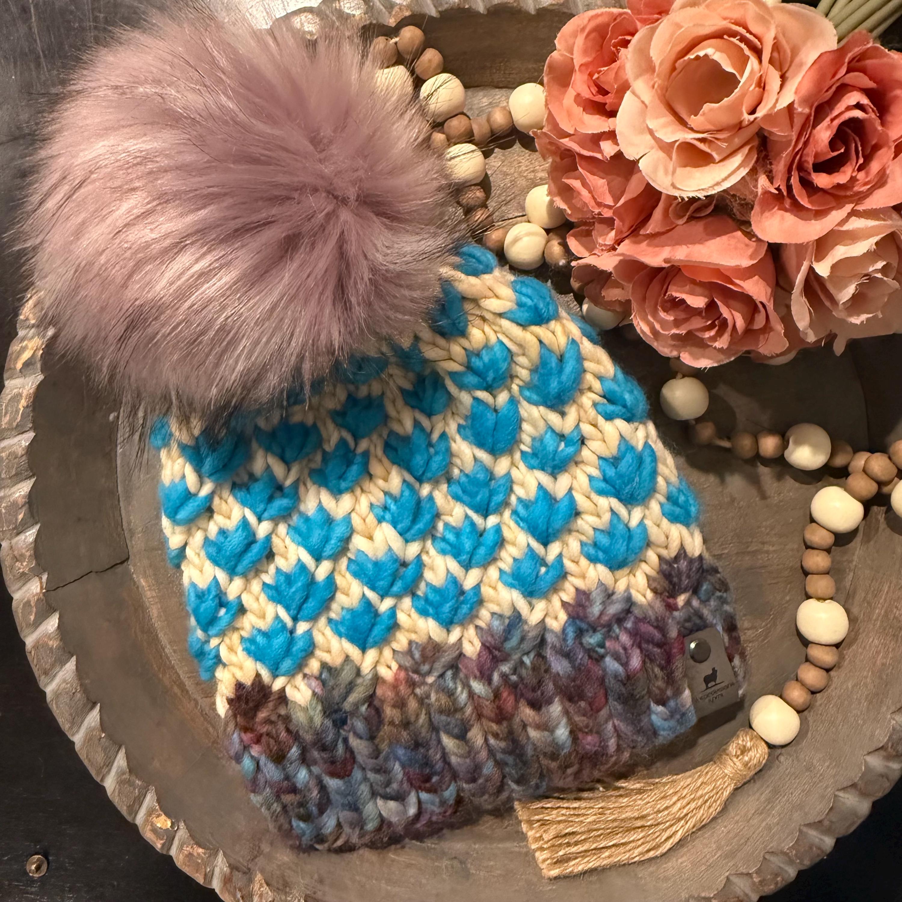 Lotus Flower Beanie Pattern - Etsy display picture 2
