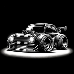 Boy Racer 2, Incisione su ardesia, File laser, Acquaforte sottobicchiere, Americano, Lightburn, Glow forge, Xtool, Regno Unito, Atomstack, Lightburn, laser, CO2,