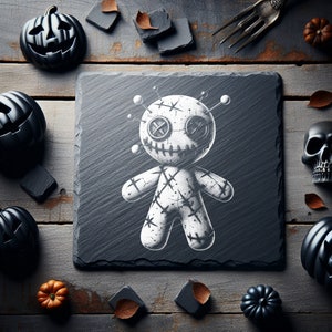 Voodoo Doll 1, Laser PNG, Slate Engraving, Laser File, Coaster Etching ...