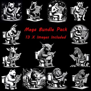 13 Image  Mega Bundle,Toilet pack, Slate Engraving, Laser file, Coaster Etching, American, Lightburn, Glow forge, Xtool,Atomstack,Lightburn,