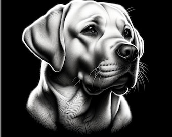 Labrador, Grawerowanie łupkowe, Plik laserowy, Grawerowanie podstawek, Lightburn, Glow forge, Xtool, Atomstack, Lightburn, Plik do grawerowania laserowego,