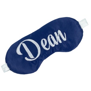 Personalized Sleep Mask For Children. Custom Sleep Mask For Boys. Blindfold Eyeshade For Kids. Sleepover Mask. Travel Mask.
